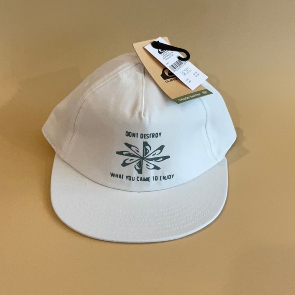 Quiksilver Men's Rethought Cap white